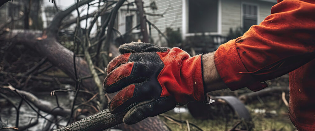 Gloves for hurricane response
